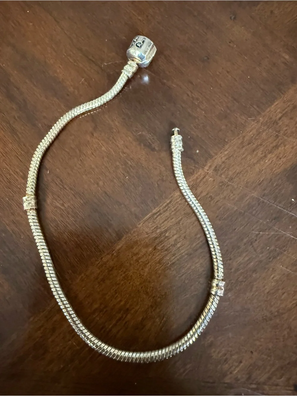 Pandora  Silver Snake Chain Bracelet